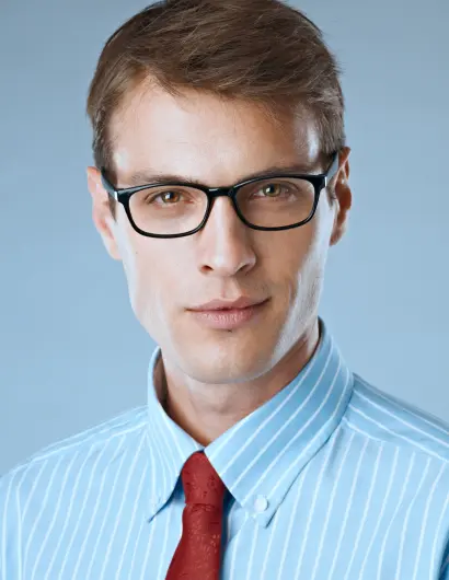 Portrait of Liam Hayes - Head of Advertising